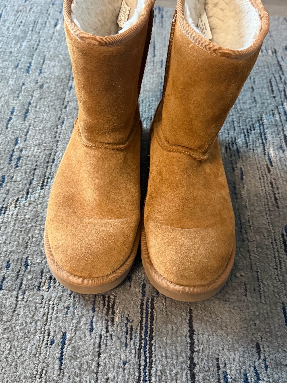 UGG Women's Chestnut Suede Shearling-Lined Boots